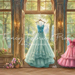 Dress of Royal Wishes- Wood Floor - With Sweep Option