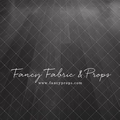 Elegant Charcoal Planks Mat Floor