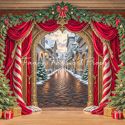 Enchanted Village Entry - with Sweep Option