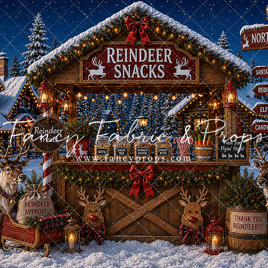 Evening Reindeer Snacks- With Sweep Option