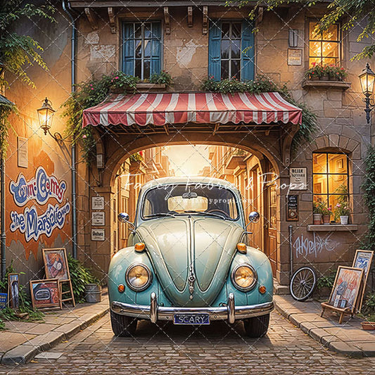 Evening Retro Boulevard - With Sweep Option