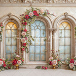 Gilded Holiday Windows - with Sweep Option