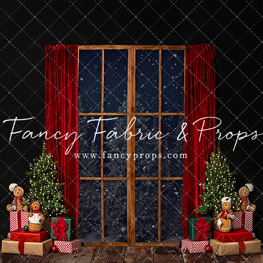 Gingerbread Mantle - Room