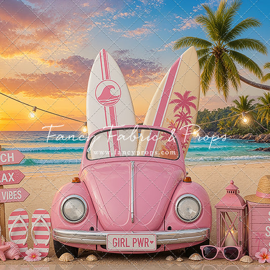 Girl Power Beach Bug - With Sweep Option