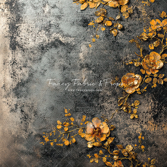 Gold Foil & Blooms