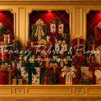 Golden Gift Wall - With Sweep Option