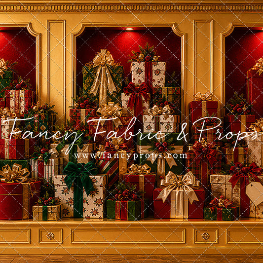 Golden Gift Wall - With Sweep Option