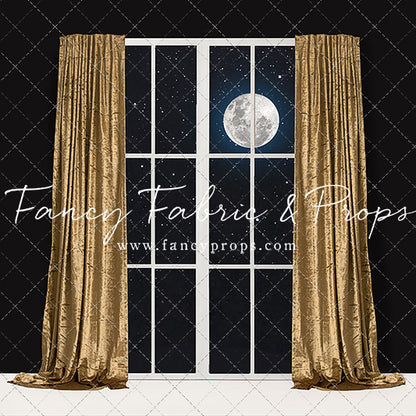 Golden Night Window