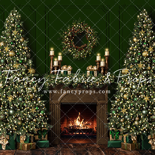 Golds & Greens Classic Mantle