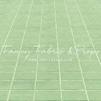 Green Tile Mat Floor