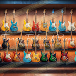Groovin Guitar Wall