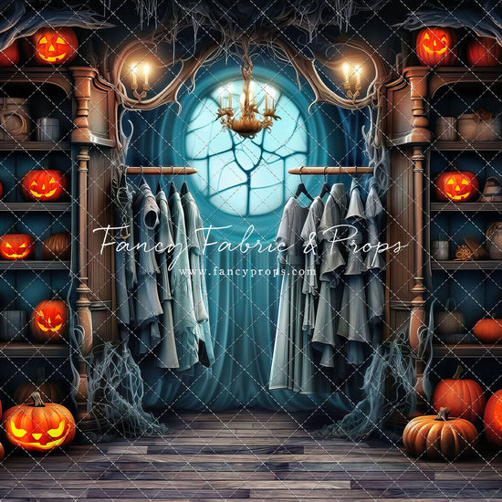 Haunted Wardrobe -Grey Floor - With Sweep Option