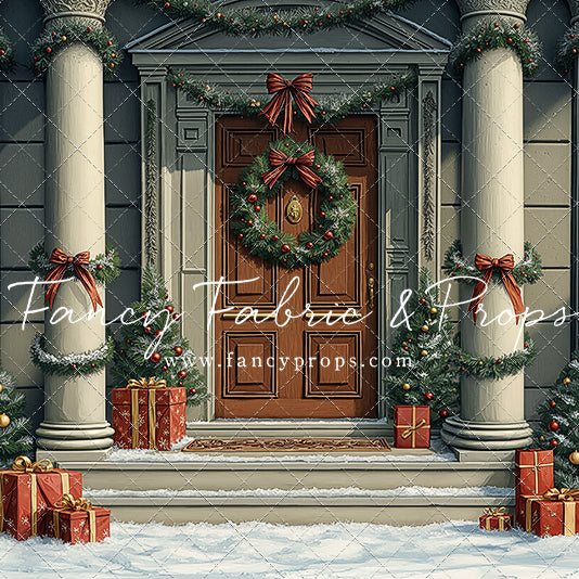 Holiday Manor Entryway - With Sweep Option