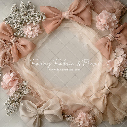 Honey Blush Bows - Petite