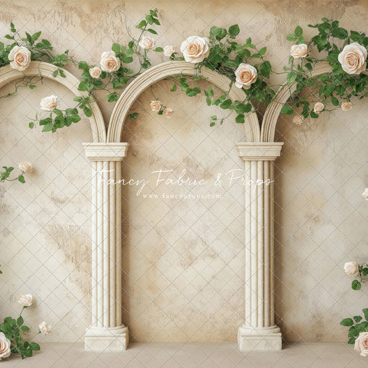 Ivory Arch Garden - With Sweep Option