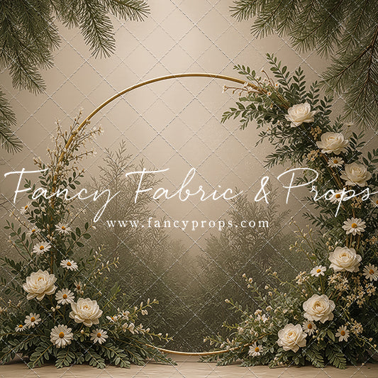 Ivory Arch Garden - With Sweep Option (Copy)