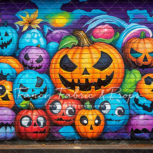 Jack-o-Lantern Graffiti Jam - With Sweep Option