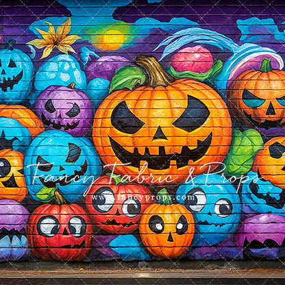 Jack-o-Lantern Graffiti Jam - With Sweep Option