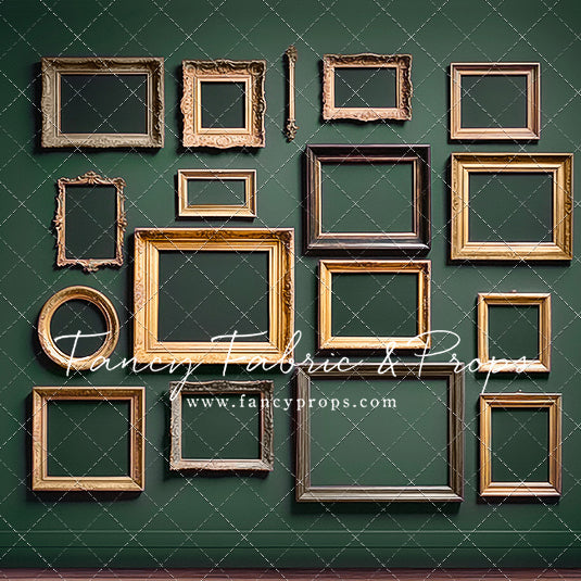 Jewel Frames - Green - With Sweep Option