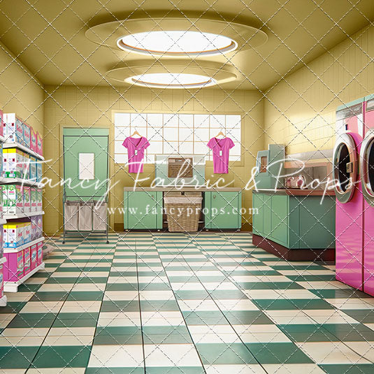 Laundry Day - Yellow - With Sweep Option