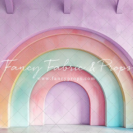 Lavender Rainbow Room - With Sweep Option