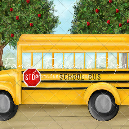 Little Yellow School Bus - With Sweep Option