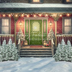 Merry Porch Greetings - Extra Lights - with Sweep Option