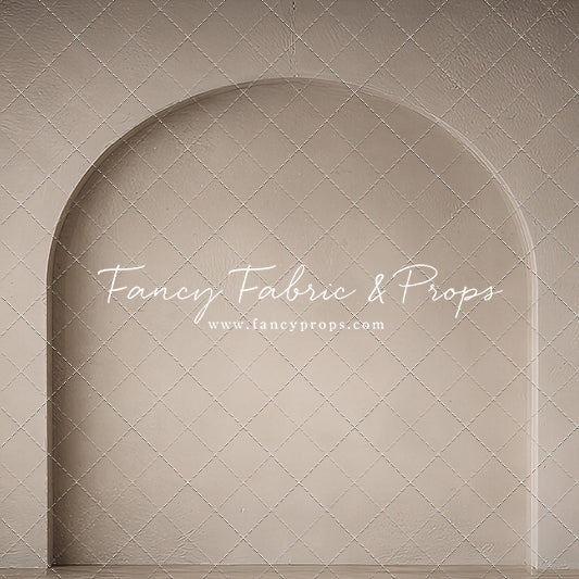 Minimalist Taupe Arch - With Sweep Option