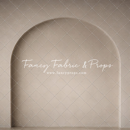 Minimalist Taupe Arch - With Sweep Option