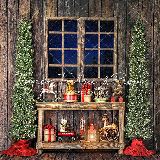 Rustic Workshop Window