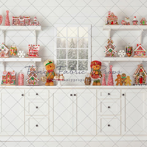 Classic Gingerbread Kitchen