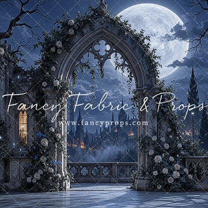 Moonlit Gothic Garden - with Sweep Option