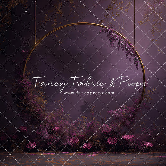 Moonlit Plum Petals - With Sweep Option