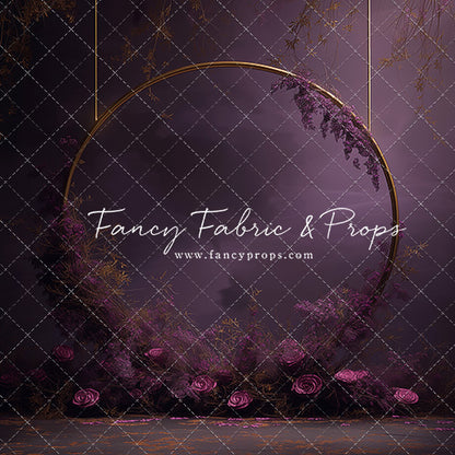 Moonlit Plum Petals - With Sweep Option