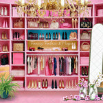 Nikki's Closet - Pink Carpet Option - With Sweep Option