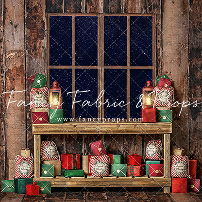 North Pole Mail Room Window