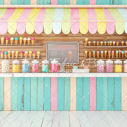 Pastel Scoop Shop - With Sweep Option