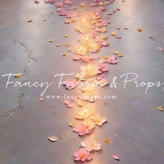 Path of Petals Concrete Mat Floor