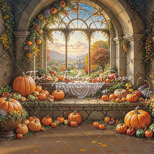 Pumpkin Patch Paradise - With Sweep Option