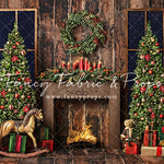 Classic Christmas Fireplace