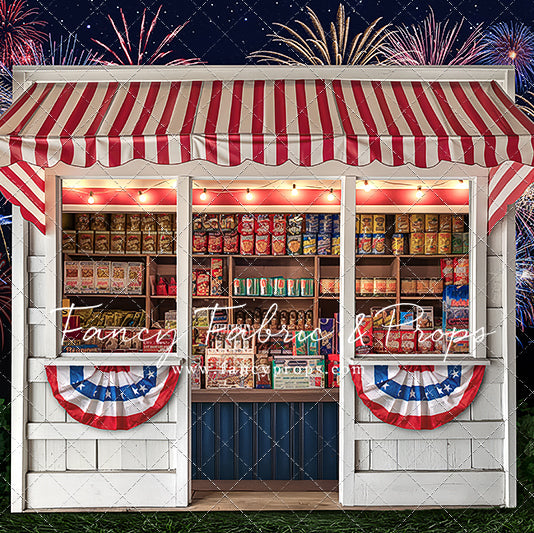 Old Glory Fireworks Shop - With Sweep Option