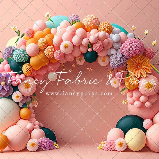 Rainbow Princess Paradise - Balloon Arch