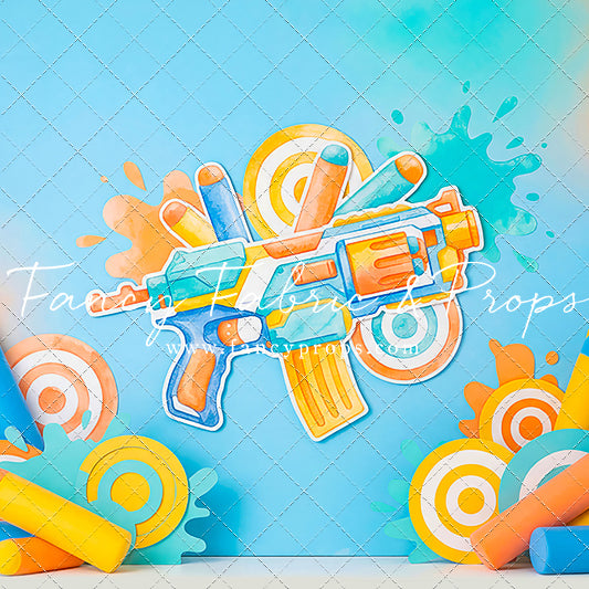 Ready, Aim, Party – Fancy Fabric & Props