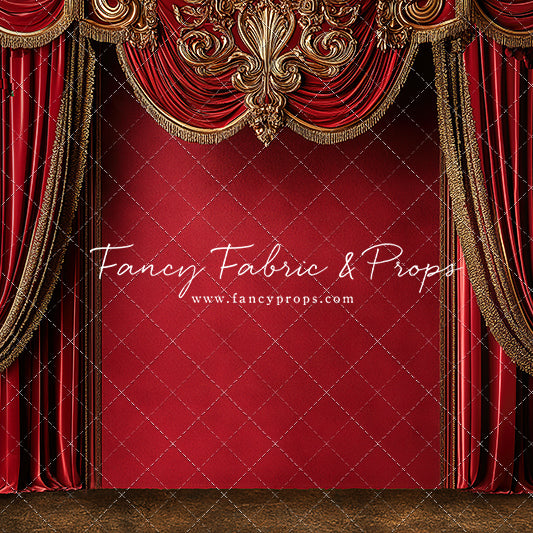 Regal Red Chamber Wall - With Sweep Option