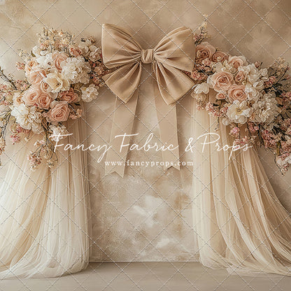 Ribboned Bloom  - With Sweep Option