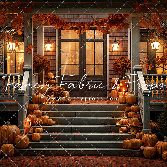 Rich Autumn Porch