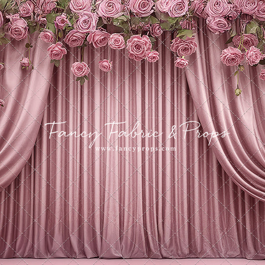 Rose Petal Curtain - With Sweep Option