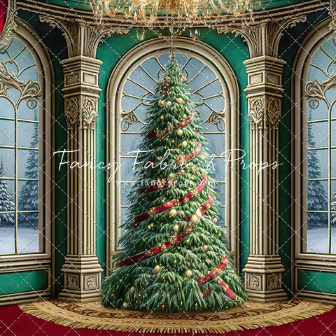 Royal Christmas Tree - Red Carpet Option - with Sweep Option