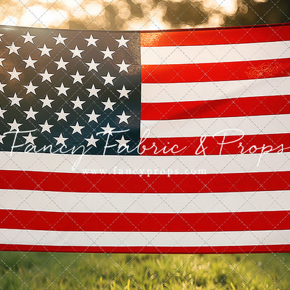 Stars & Stripes Sunset - With Sweep Option