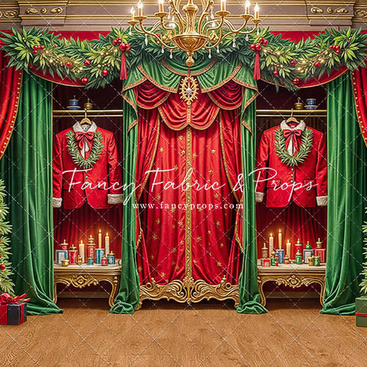 Suiting Up Santa - with Sweep Option